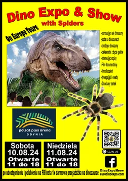 Dino Expo & Show with spiders